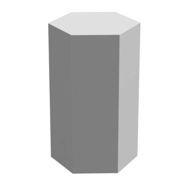 Podio hexagonal Basic