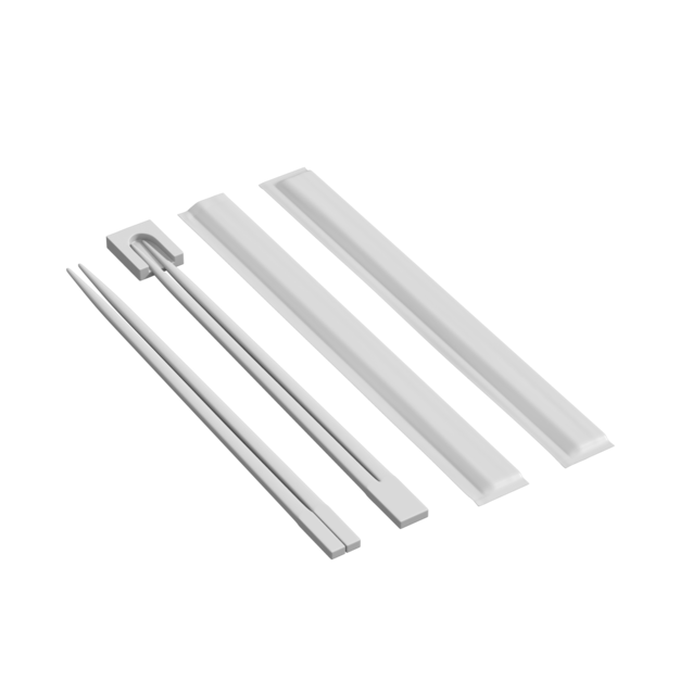 Paquete de palillos de papel