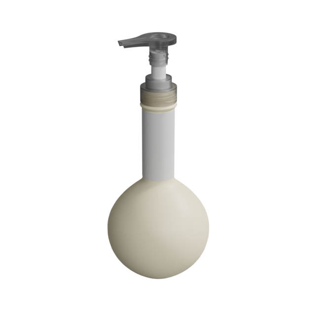 Botella de champú