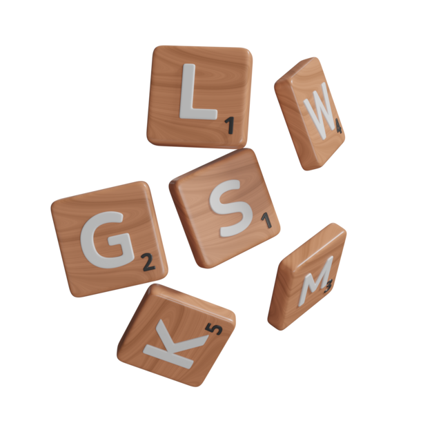 Letters Pieces Icon