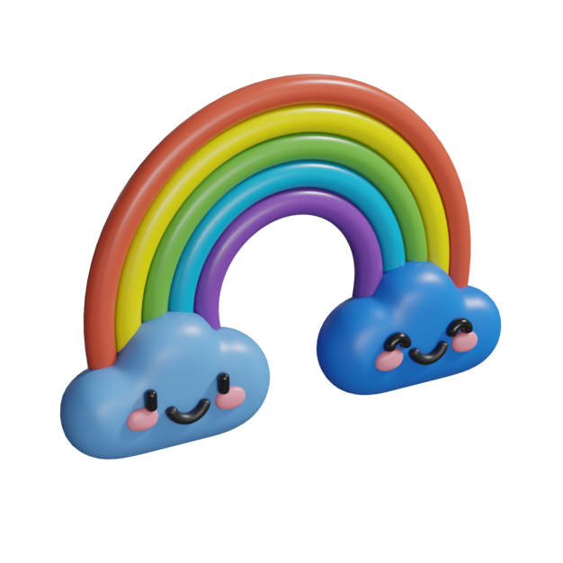 El icono del arco iris