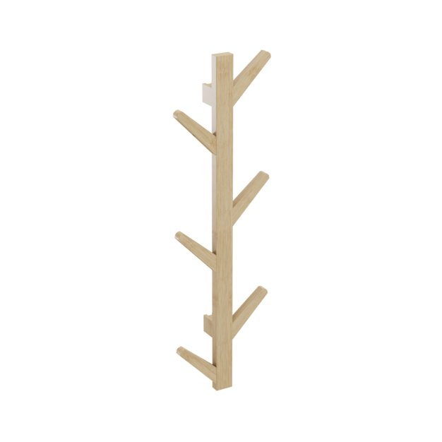 Estante para abrigos de pared