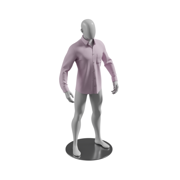 Camisa de hombre en maniquí