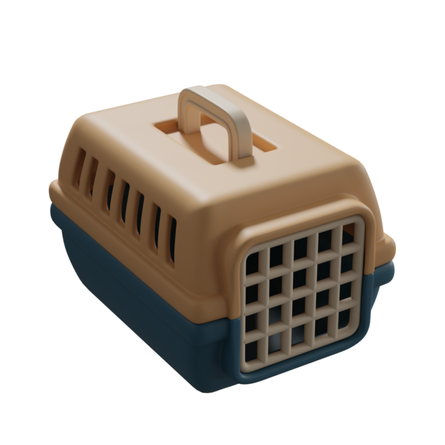 Icône de sac de transport pour animaux