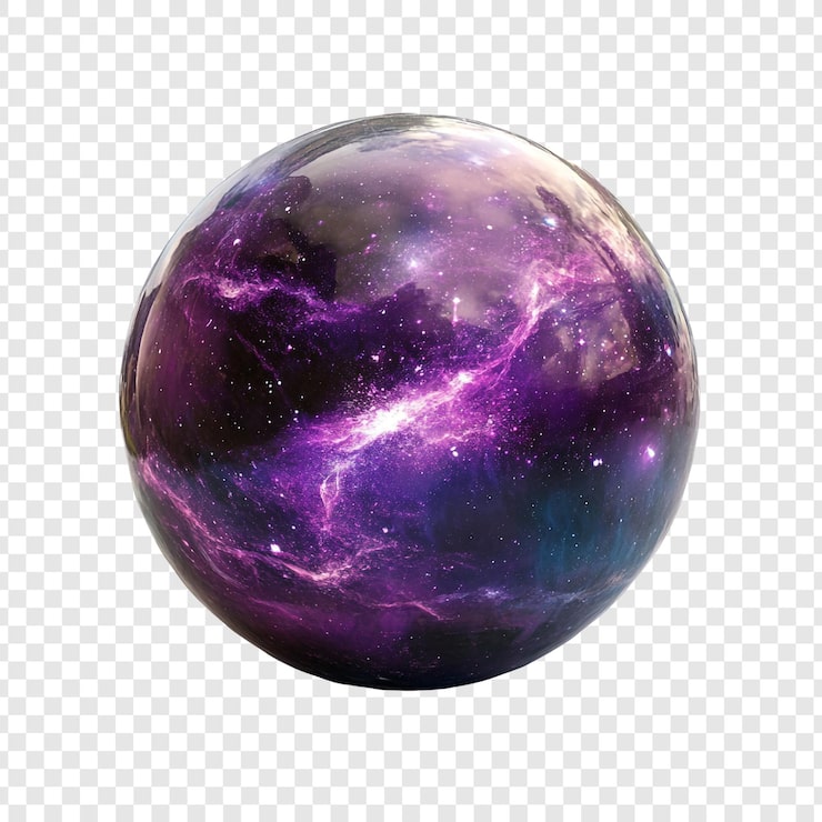 Bezpłatny plik PSD kosmiczna sfera wszechświat w kuli