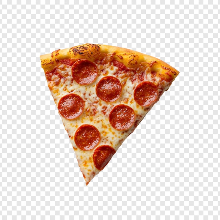 Bezpłatny plik PSD pyszny kawałek pizzy z pepperoni