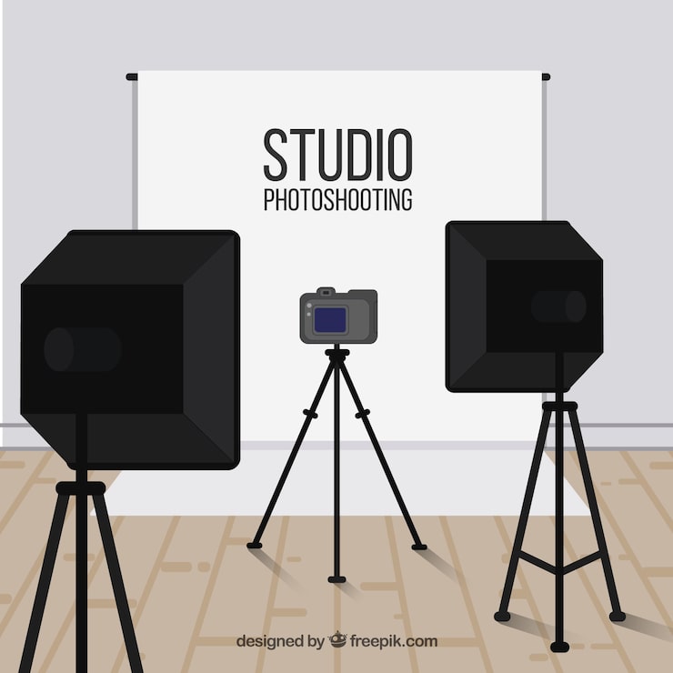 Bezpłatny plik Wektor fotograficzny tle studio