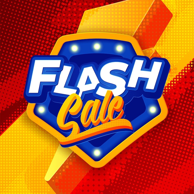 Bezpłatny plik Wektor tło szablonu baneru sprzedaży flash