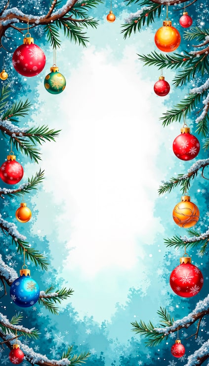Bezpłatny plik Zdjęcie ilustracja tła świątecznych bauble