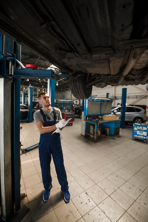 Bezpłatny plik Zdjęcie współczesna kompozycja mechaniczna samochodów