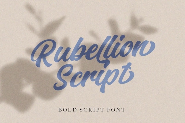 Rubellion Script