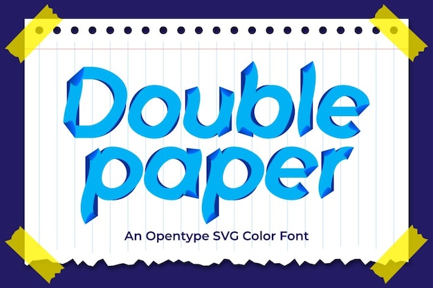 Double Paper