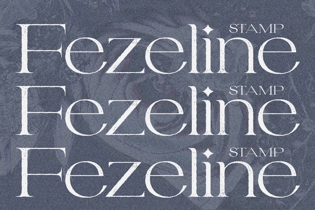 Fezeline Stamp Regular