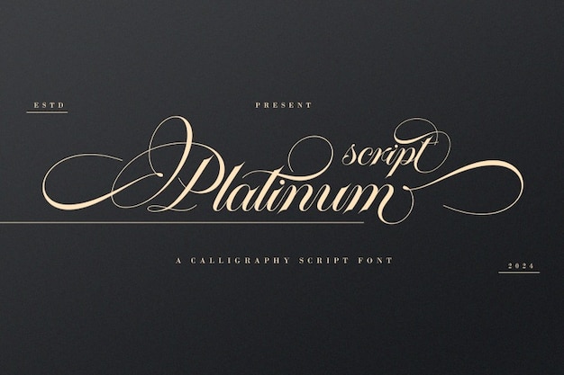 Platinium Script