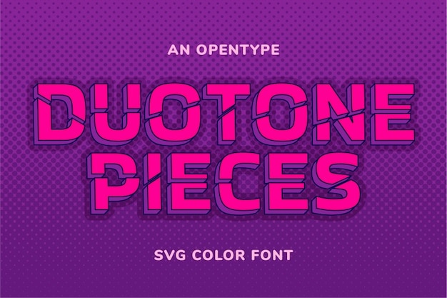 Duotone Pieces