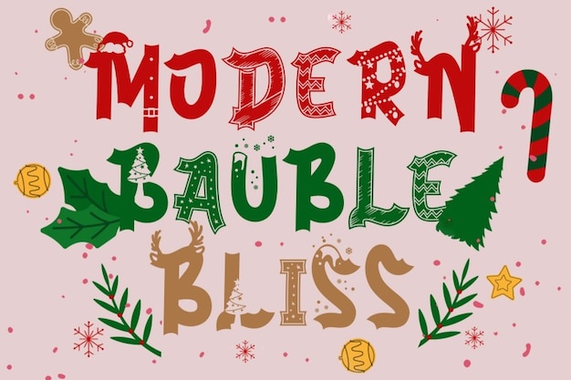 Modern Bauble Bliss