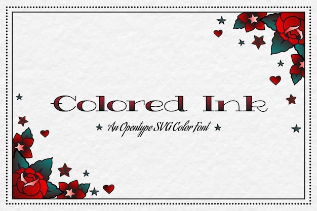 Colored Ink