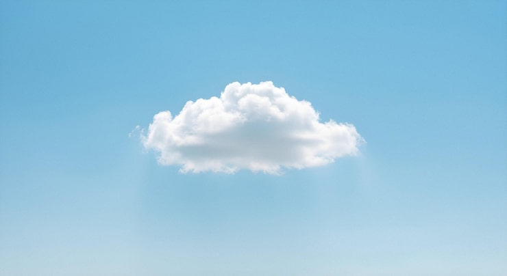 Photo Gratis awan putih di langit biru