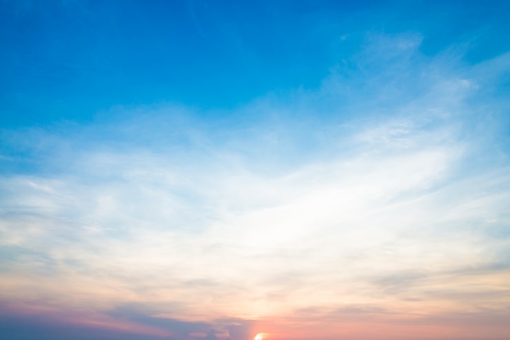Foto gratuito el cielo al atardecer
