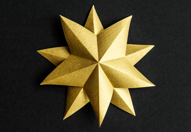 Photo Gratis close-up ornamen bintang