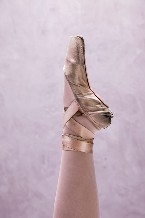 Photo Gratis close up sepatu pointe balerina