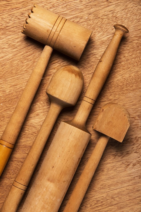 Foto gratuito cocina. utensilio de madera