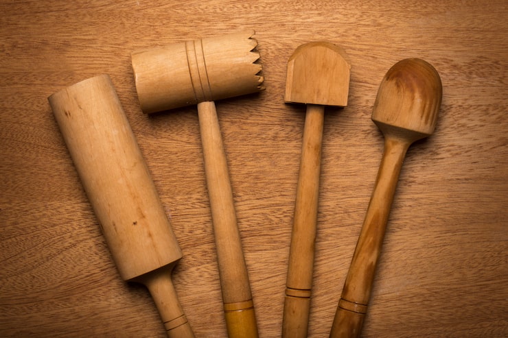 Foto gratuito cocina. utensilio de madera