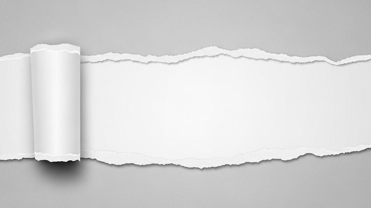 Foto gratuito efecto de papel rasgado con fondo gris