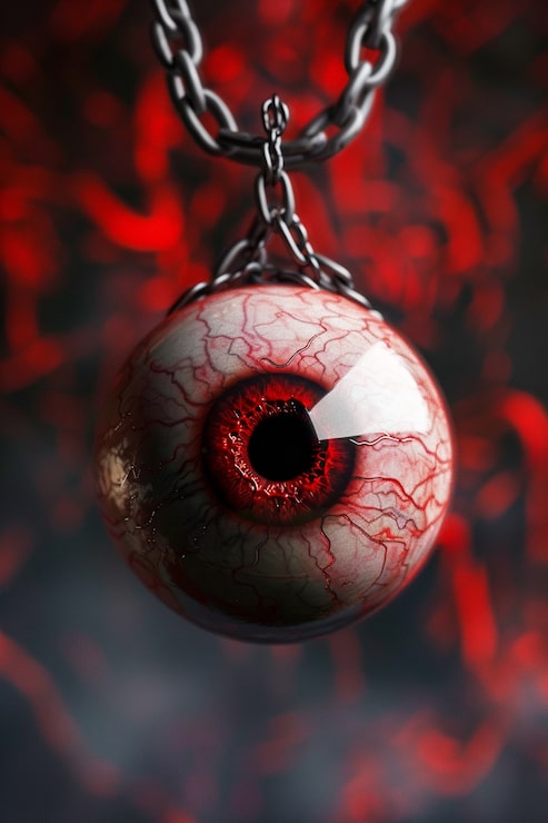 Foto gratuito esfera que representa el iris del ojo