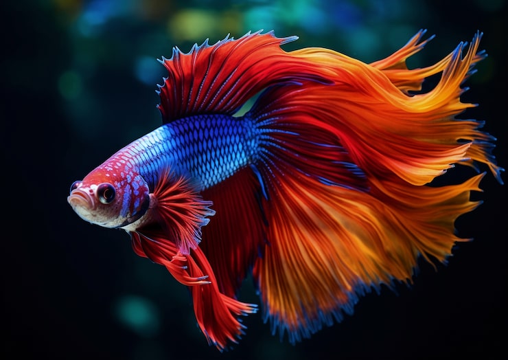 Foto gratuito hermosos peces bajo el mar