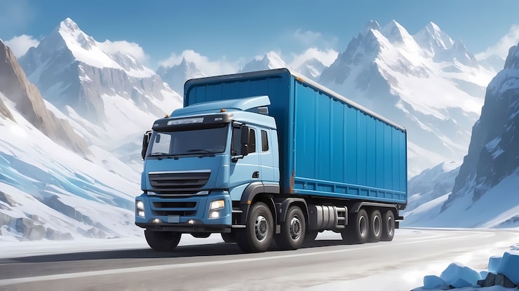 Photo Gratis ilustrasi seni digital truk