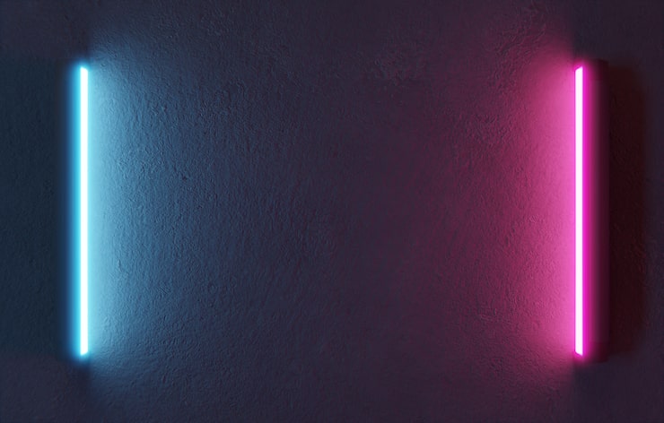Photo Gratis komposisi abstrak sinar ultraviolet uv