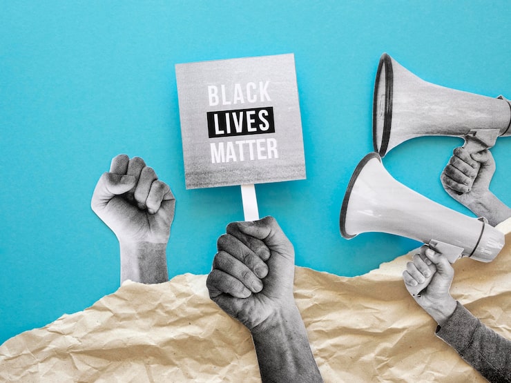 Photo Gratis konsep black lives matter