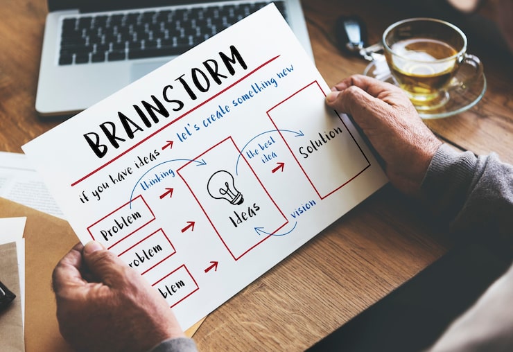Photo Gratis konsep solusi inovasi ide segar jadilah kreatif