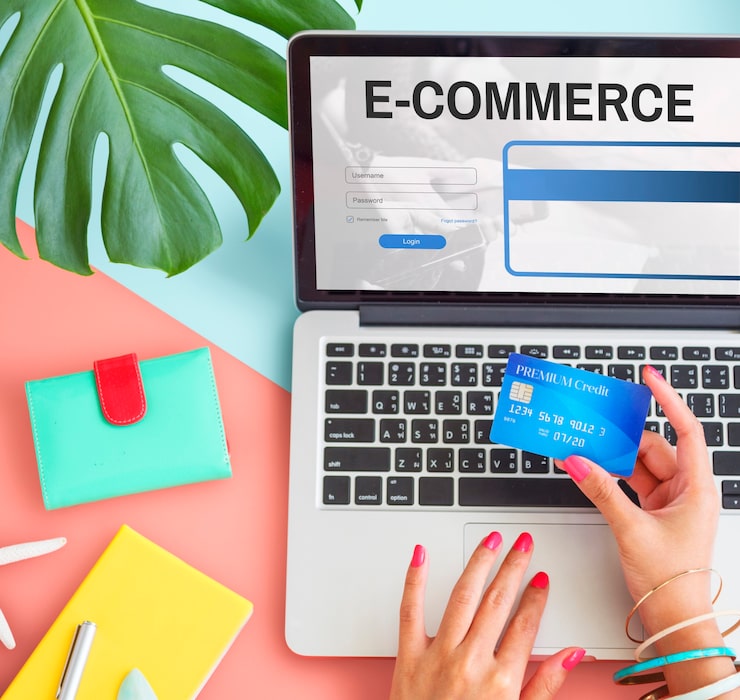 Photo Gratis konsep web teknologi internet digital e-commerce