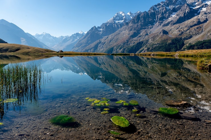 Lac du Pontet en los Alpes