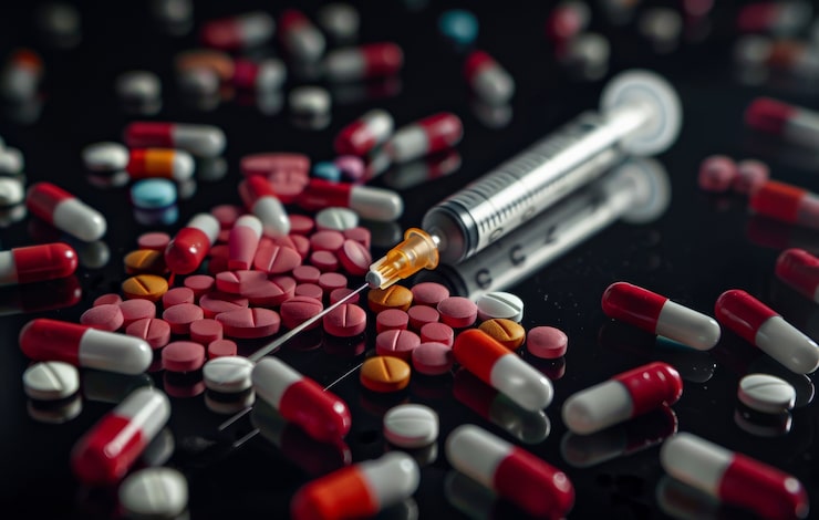 Photo Gratis obat-obatan di lingkungan gelap