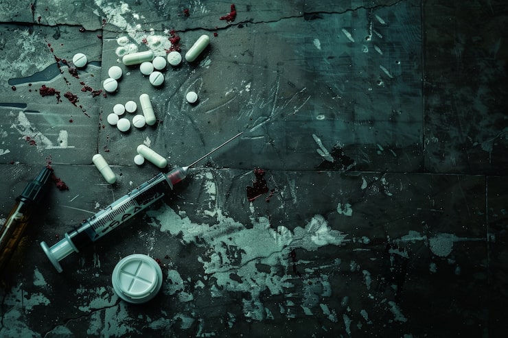 Photo Gratis obat-obatan di lingkungan gelap