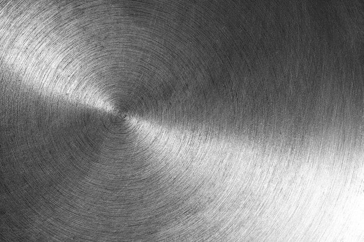 Foto gratuito primer plano de fondo gris metálico