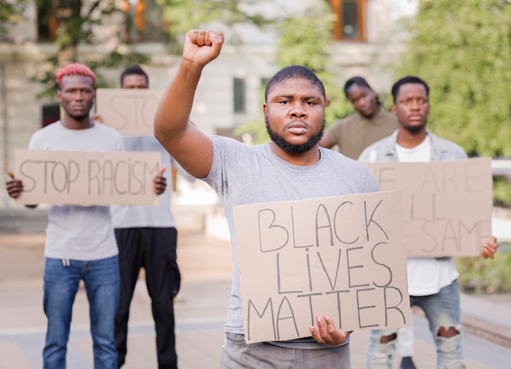 Photo Gratis protes black live matter