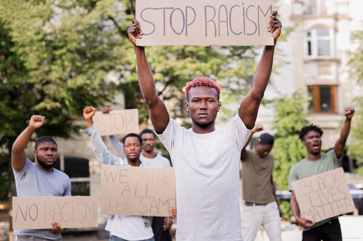 Photo Gratis protes black live matter