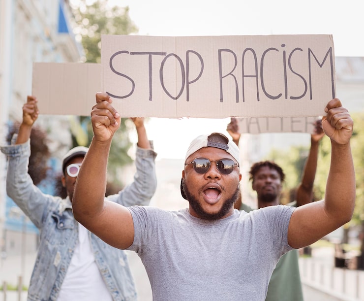 Photo Gratis protes black live matter