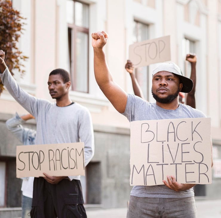Photo Gratis protes black live matter