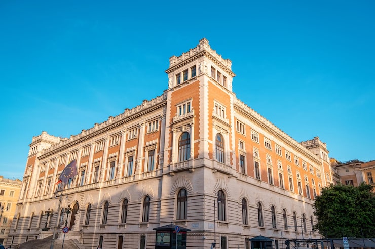 Foto gratuito scape de la calle del centro de roma italia