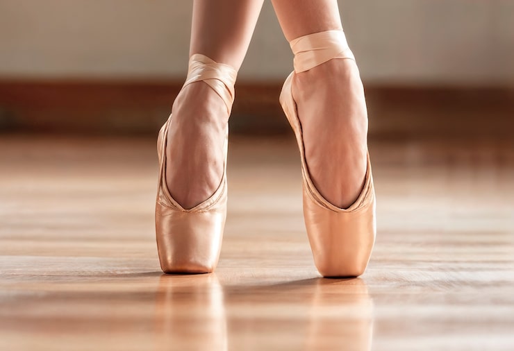 Photo Gratis sepatu pointe balerina