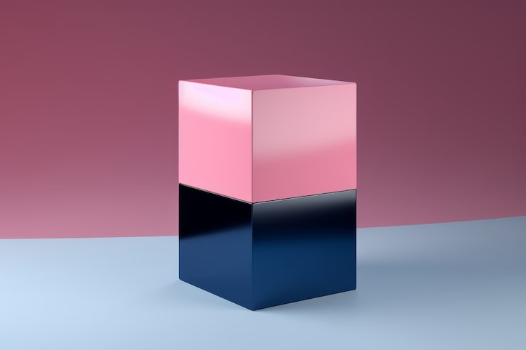 Foto gratuito surtido de cubos geométricos de lados cuadrados.