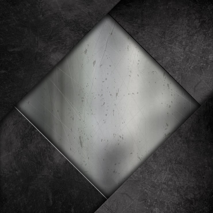 Photo Gratis tekstur logam dengan bentuk geometris