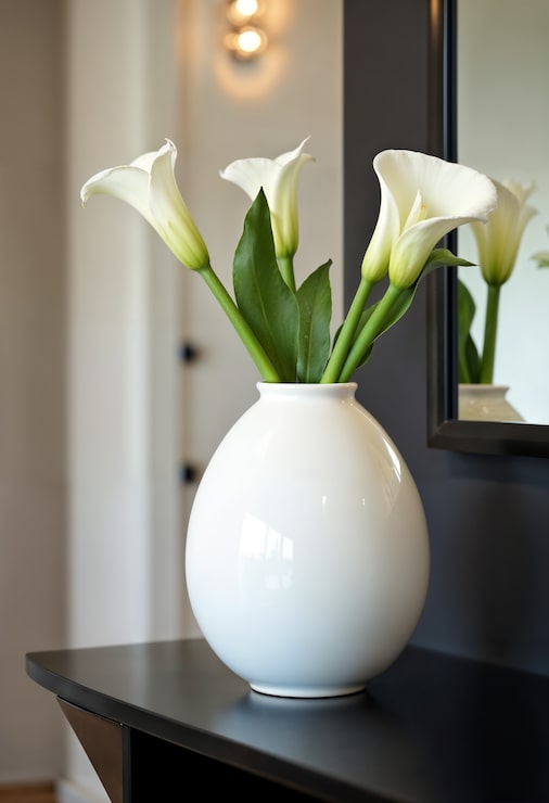 Photo Gratis vas bunga di interior modern