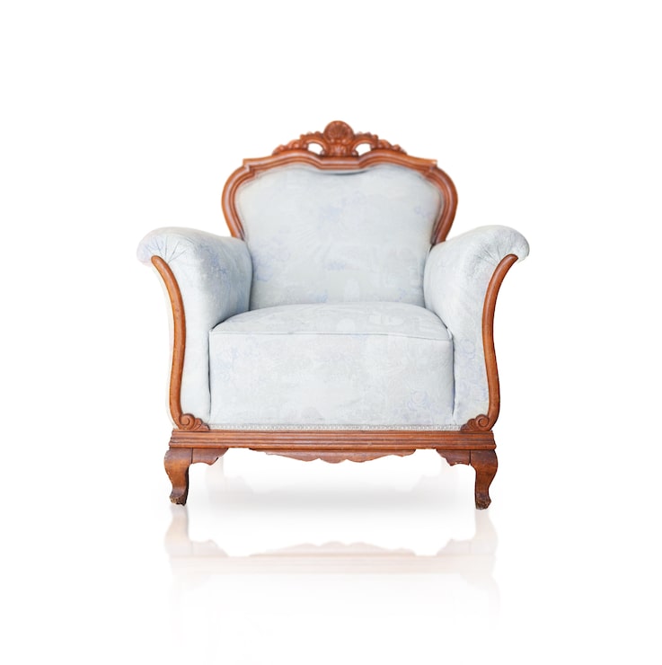 Foto gratuito viejo sillón de madera