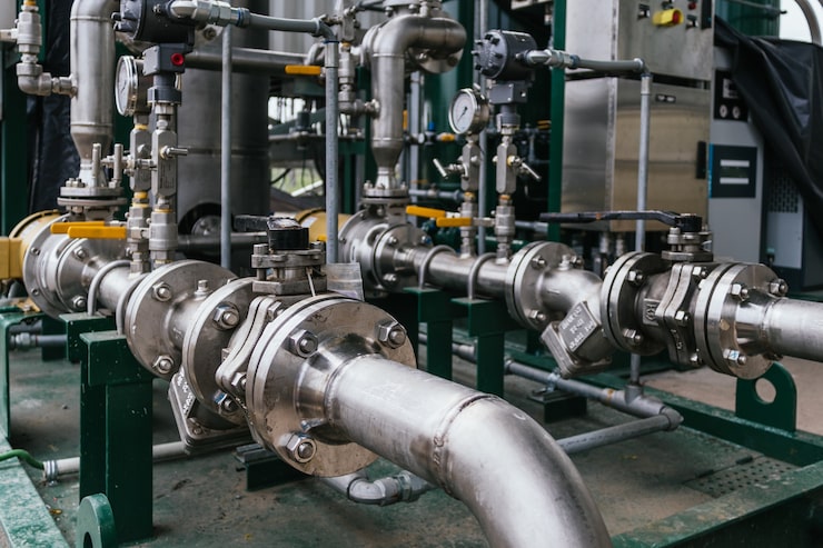 Foto gratuito vista de cerca de una amoladora cilíndrica - concepto industrial